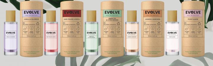 Evolve - perfumy w ekoopakowaniach